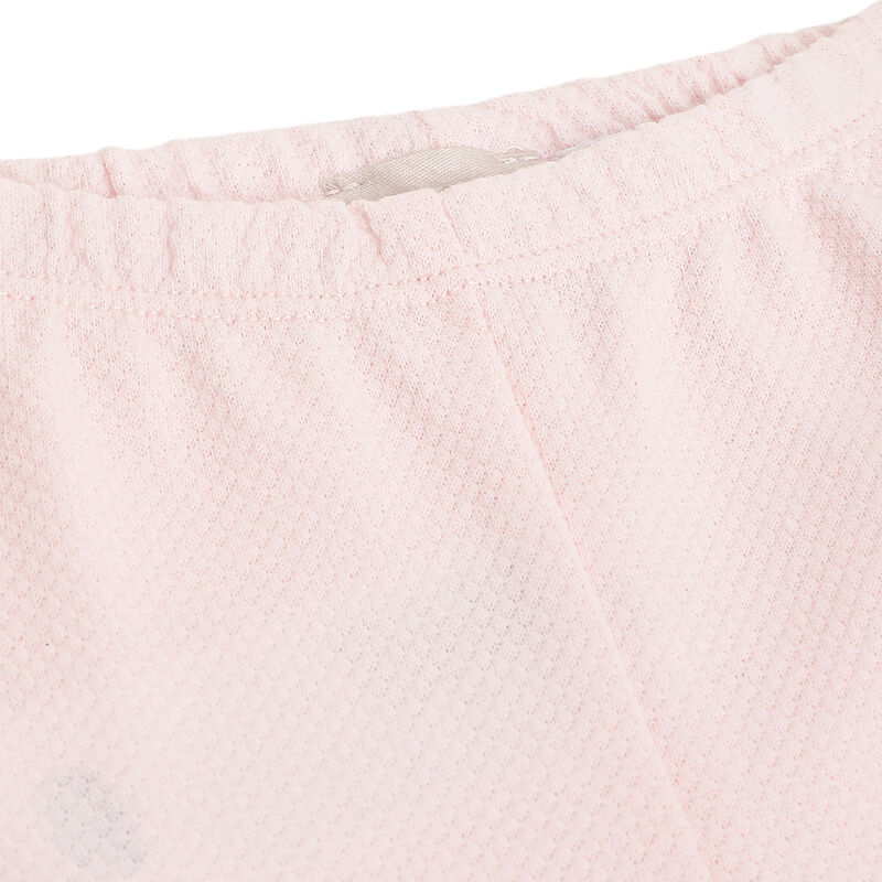 Girls Light Pink Applique Outfit with Leggings image number 6